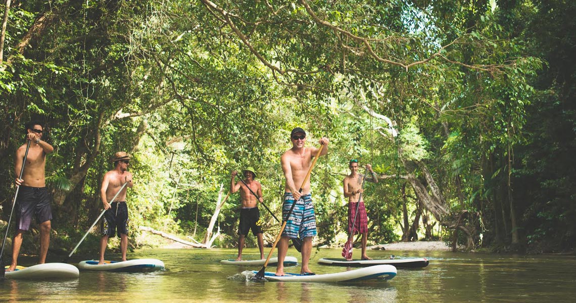 4 Amazing Stand Up Paddle (SUP) Boarding Locations In Queensland Mossman River, Tropical Far North Queensland