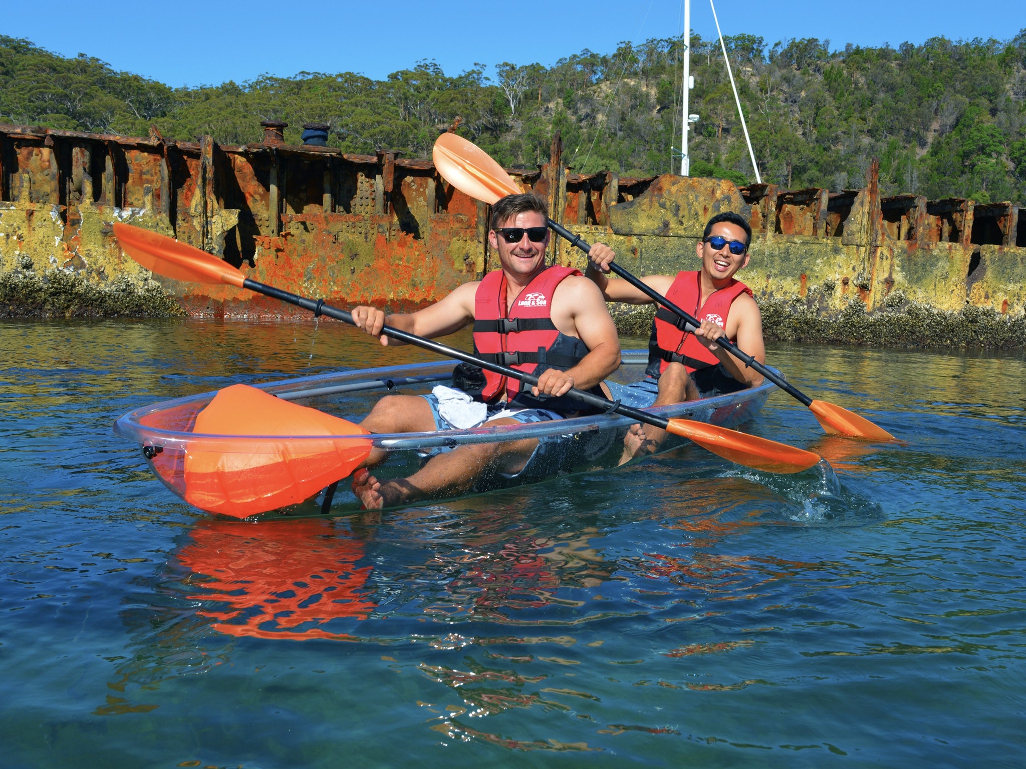 Four Amazing Sea Kayaking Locations In Queensland Tangalooma Wrecks Moreton Island