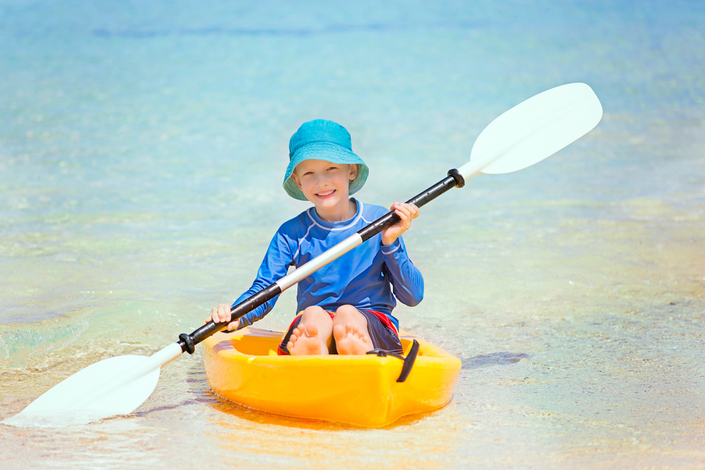 School Holiday Activities for Kids Near Cairns – You Can’t Beat Fitzroy Island Give Sea Kayaking And or Stand Up Paddle Boarding (SUP) A Shot